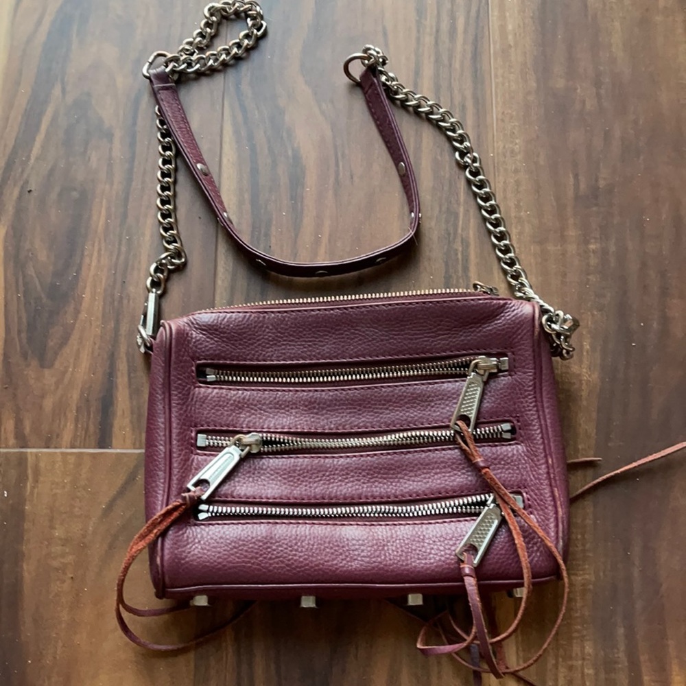 Maroon Rebecca Minkoff Purse